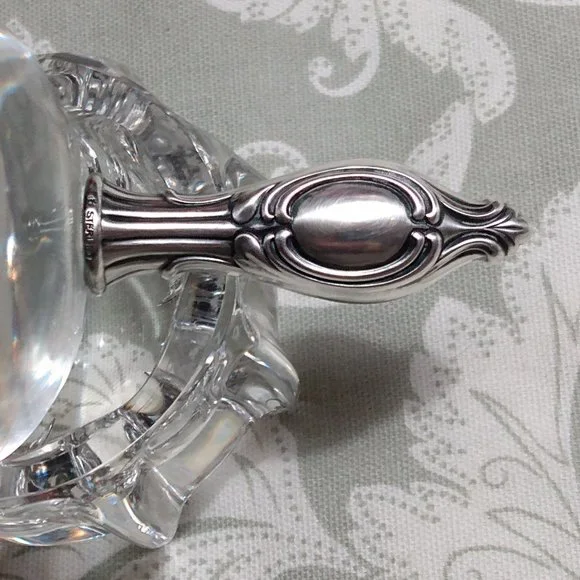 International Sterling Crystal Vanity Jar - Picture 7 of 14